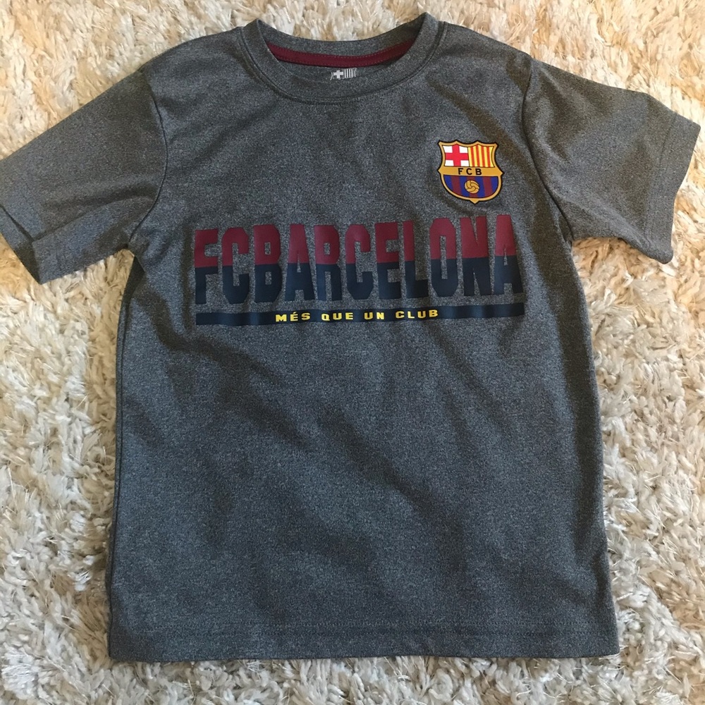 Kids used FCBarcelona shirt